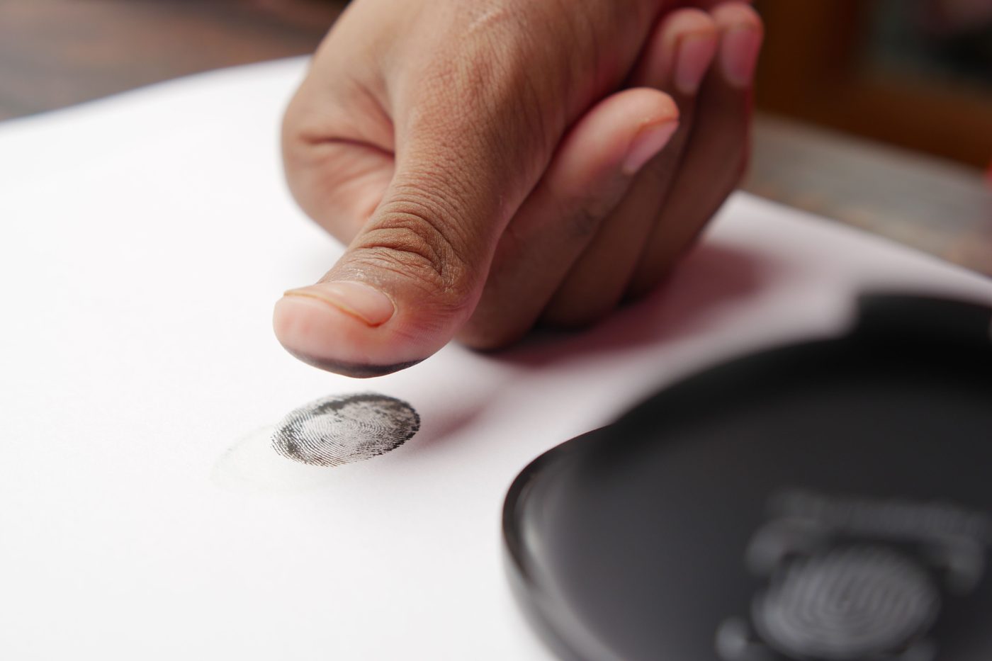 Ink fingerprinting at MediCert Pro Lab in Port Charlotte